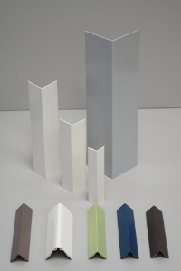 Protection murale : cornières PVC simple, dimensions et couleurs variés ANDAMIA protection murale cornieres pvc simple